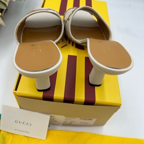 Women’s Gucci X Adidas slide sandal size 40.5 maiden Italy - Picture 5 of 9